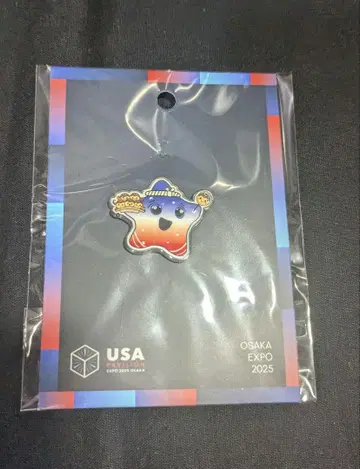 오사카 만박 EXPO 미국관 핀 배지 스파크 USA 타코야키