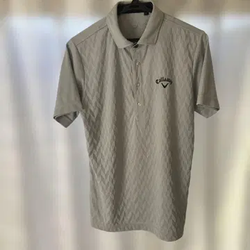 Callaway 피케 셔츠 M 사이즈 라이트 그레이