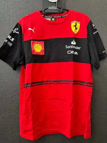Ferrari T셔츠 Puma 빨검 L 사이즈
