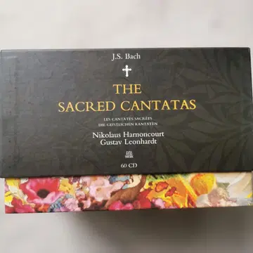 바흐 아르농쿠르 레온하르트 교회 칸타타 전집 60CD