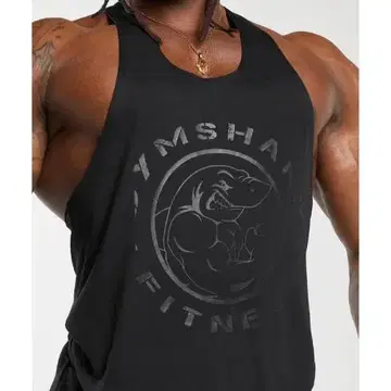 새상품/미사용품 Gymshark 짐샤크 블랙 탱크탑 M