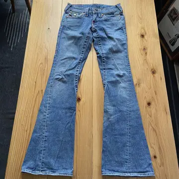 TRUE RELIGION 트루 릴리전 데미지 플레어 24 USA제