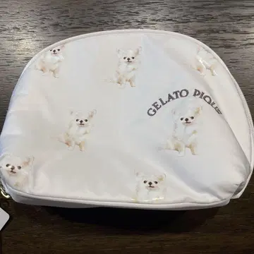 GELATO PIQUE 치와와 패턴 파우치