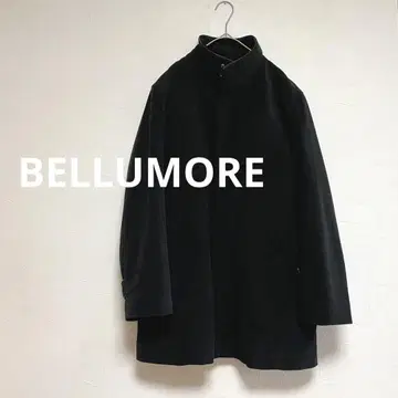 벨모아 BELLUMORE 스웨이드풍 자켓 코트 충전솜 블랙 M