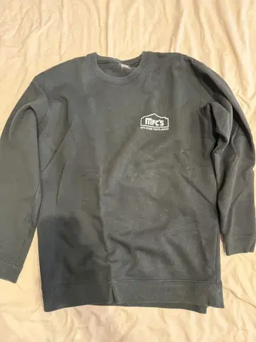 MFC Store 맨투맨 블랙 XL