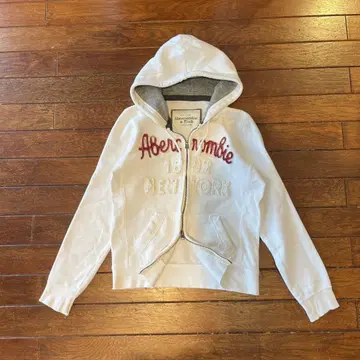 Abercrombie & Fitch 여성용 더블 지퍼 후드티