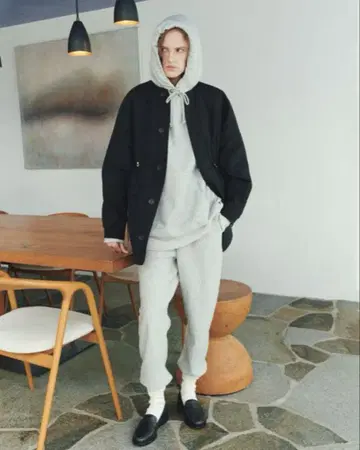 RHC 챔피온 별주 스웨트 후드티 sizeS 그레이