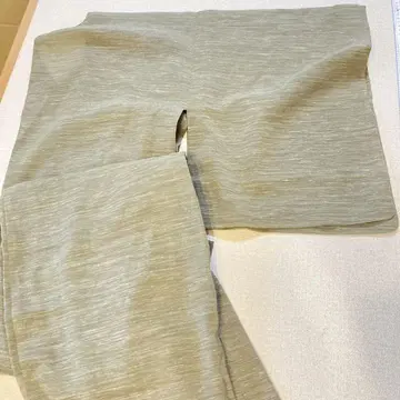 101203 새상품급 일중 단 무지 패턴 린넨 여름 가을 봄