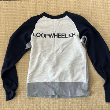 LOOPWHEELER 래글런 슬리브 트레이닝복 XS