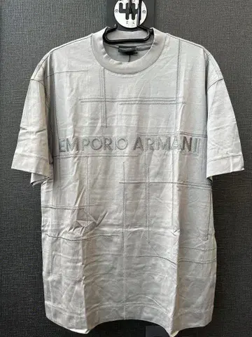 EMPORIO ARMANI 그레이 T셔츠 택 포함 새상품 L