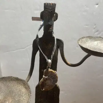 암모나이트 펜던트 탑