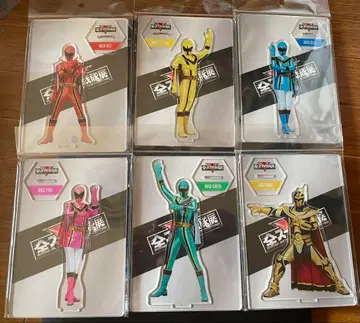 전 슈퍼 전대전 마지레인저 아크릴 스탠드 6개 세트