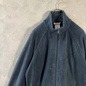 컬럼비아 플리스 자켓 풀 집업 자수 로고 아웃도어 XL LO20