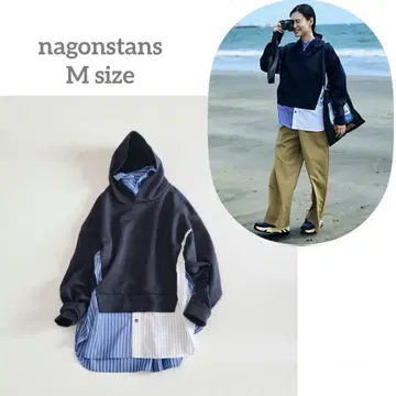 nagonstans 나곤스탠스 도킹 콤비네이션 후드티