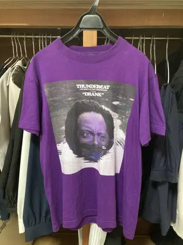 Thundercat BEATINK.COM 티셔츠 보라색 S 사이즈