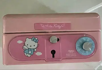 [레어] 헬로키티 산리오 금고 저금통 헤이세이 레트로 1999년 키티