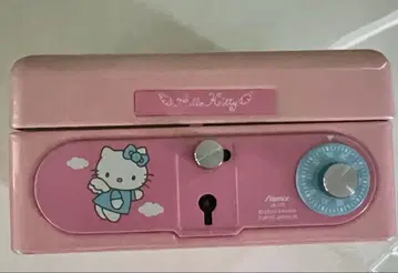 [레어] 헬로키티 산리오 금고 저금통 헤이세이 레트로 1999년 키티
