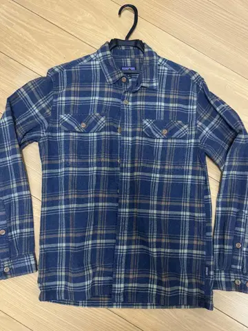 patagonia 체크 무늬 플란넬 셔츠 S