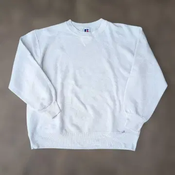 90s RUSSELL ATHLETIC XL 화이트 맨투맨