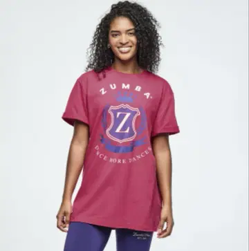 10월 신상 ZUMBA T셔츠 핑크