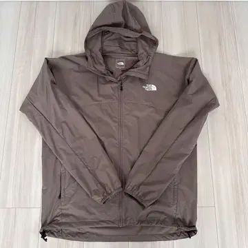 THE NORTH FACE XL 브라운 나일론 자켓