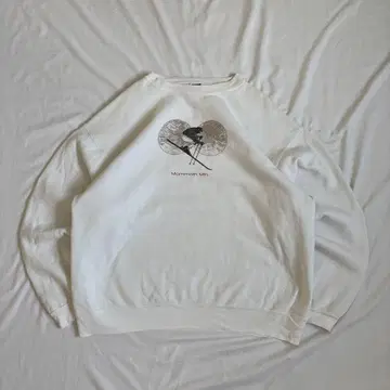 90s COTTON DULUXE 맨투맨 스키 코튼 디럭스