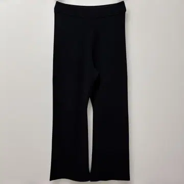 카오스 실크 네이비 밀라노 리브 팬츠