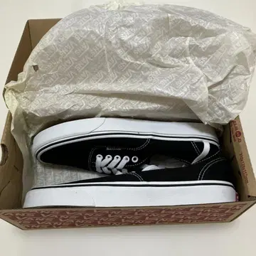 VANS Authentic 블랙 27.0cm