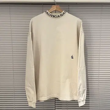 NAUTICA 긴팔 셔츠 L 크림색