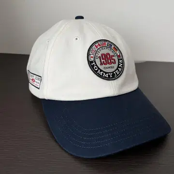 TOMMY JEANS 1985 캡 ONE SIZE 화이트/네이비