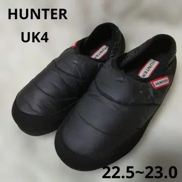 HUNTER 슬립온 모크 슈즈 22.5cm~23.0cm UK4