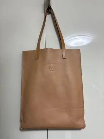 IL BISONTE 가죽 토트백 남성용 여성용