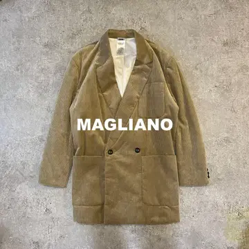 MAGLIANO 22AW 코듀로이 더블 테일러드 자켓 S