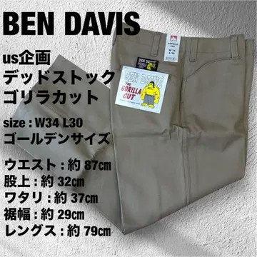 USA 기획 BEN DAVIS 데이비스 고릴라컷 W34 L30 카키