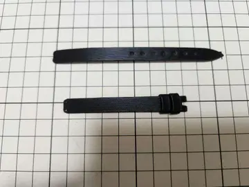 (미사용 새상품) 피아제 미니 프로토콜 교체용 벨트 블랙 새틴 M 사이즈