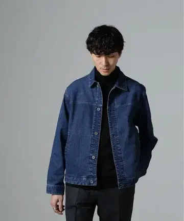 [ 새상품급 ] 나노 유니버스 다크 블루 데님 자켓