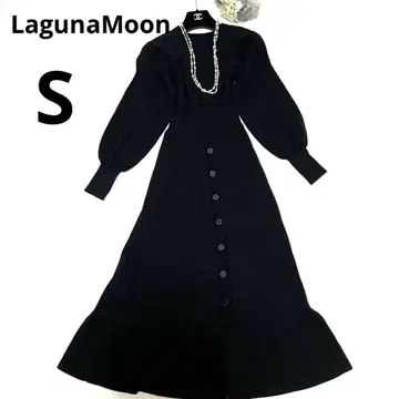 [ 새상품급 ] LagunaMoon 니트 원피스 블랙 사이즈 S