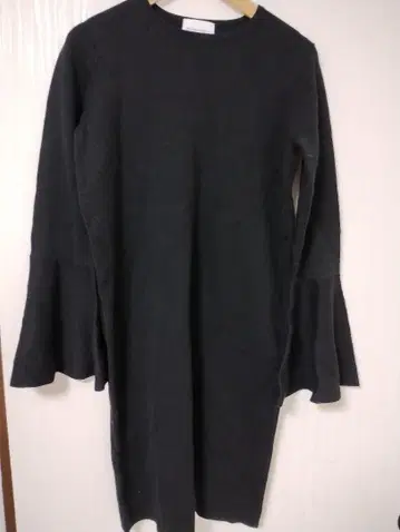 UNITED ARROWS 벨 슬리브 니트 원피스