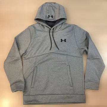 UNDER ARMOUR 그레이 풀오버 후드티 새상품급 중고 사이즈 M