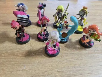 스프라툰 amiibo 9개 세트