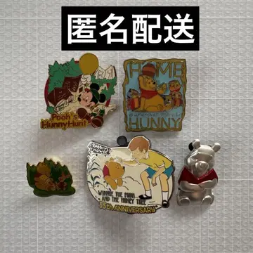 디즈니 곰돌이 푸 핀 배지 기념 한정판 pooh