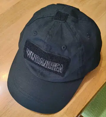 WIND AND SEA 윈드앤씨 CAP 블랙 블랙