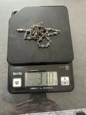 크로스 모티브 925 실버 목걸이