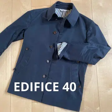 EDIFICE 40 커버올 자켓 코트