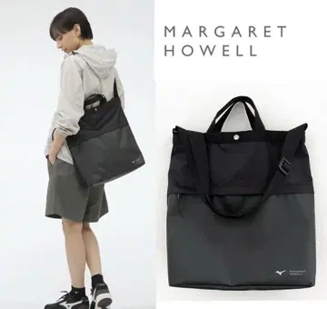 미즈노 MARGARET HOWELL 블랙 토트백