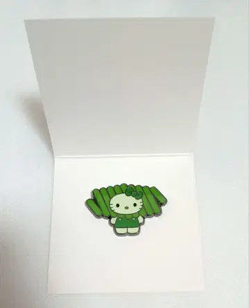 일본관 조류 키티 핀 배지 오사카 간사이 박람회 조류 키티