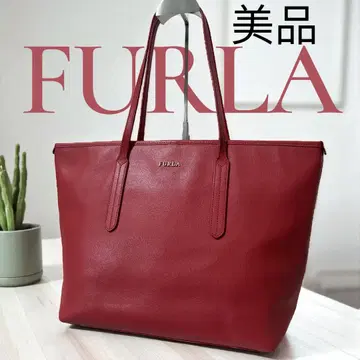 새상품급 FURLA 훌라 토트백 대용량 A4 수납 살몬 핑크