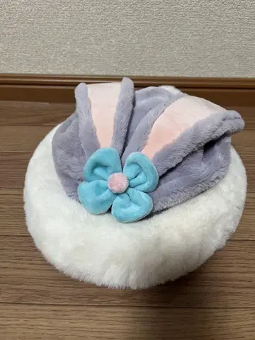 디즈니 스텔라 루 팬캡 모자 햇 복슬복슬 방한 더피