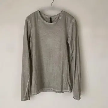 조르지오 브라토 그레이 긴팔 티셔츠