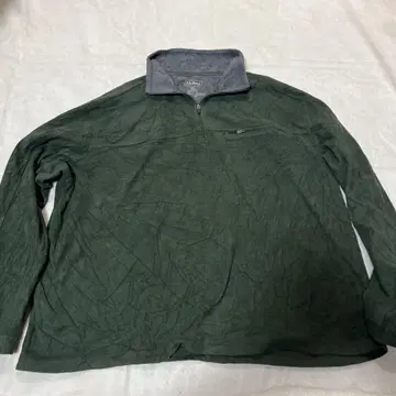 인기 컬러 [ L.L.Bean ] 하프 지퍼 플리스 XXL
